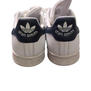 Adidas Stan Smith White and Navy Sneakers